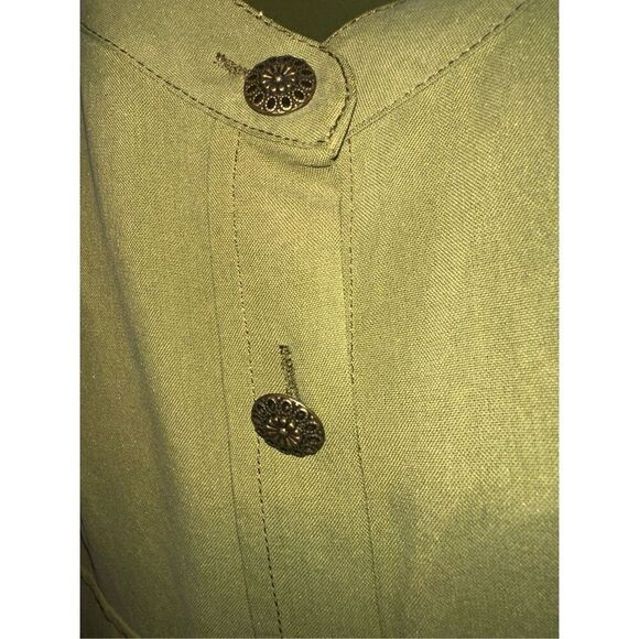 GREAT CONDITION SOFT SURROUNDINGS Soft Surroundings Top Womens Large Button Fron - Picture 6 of 9